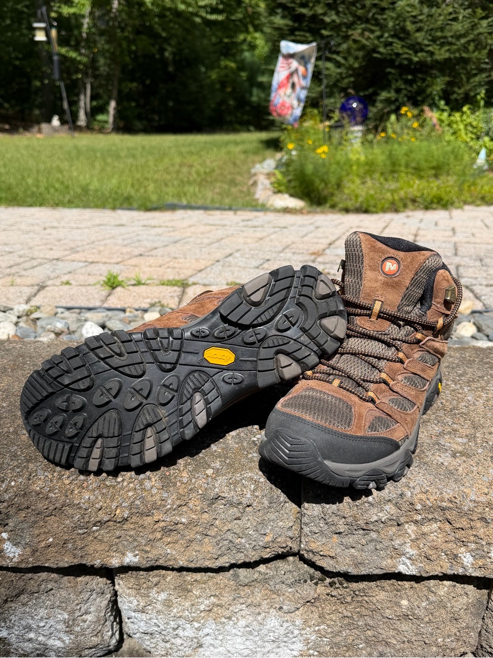 Men's Merrell Moab 3 Mid Waterproof - Picture 6 of 11